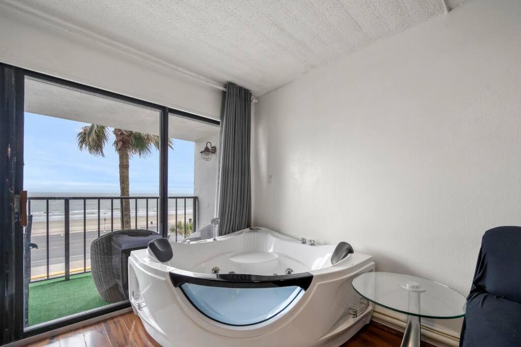 Bello Condominio Con Vista Al Mar, Jacuzzi Interno Galveston Kültér fotó