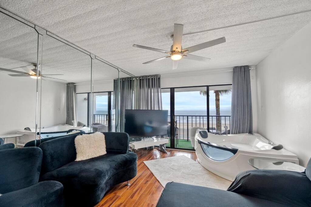 Bello Condominio Con Vista Al Mar, Jacuzzi Interno Galveston Kültér fotó